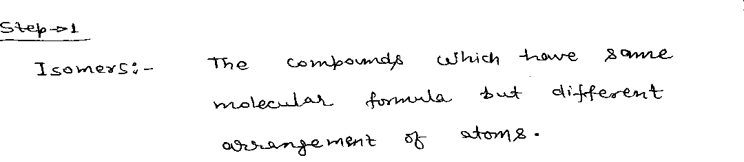 Chemistry homework question answer, step 1, image 1